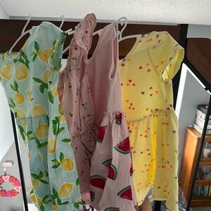 Colorful Kids Summer Dress Set